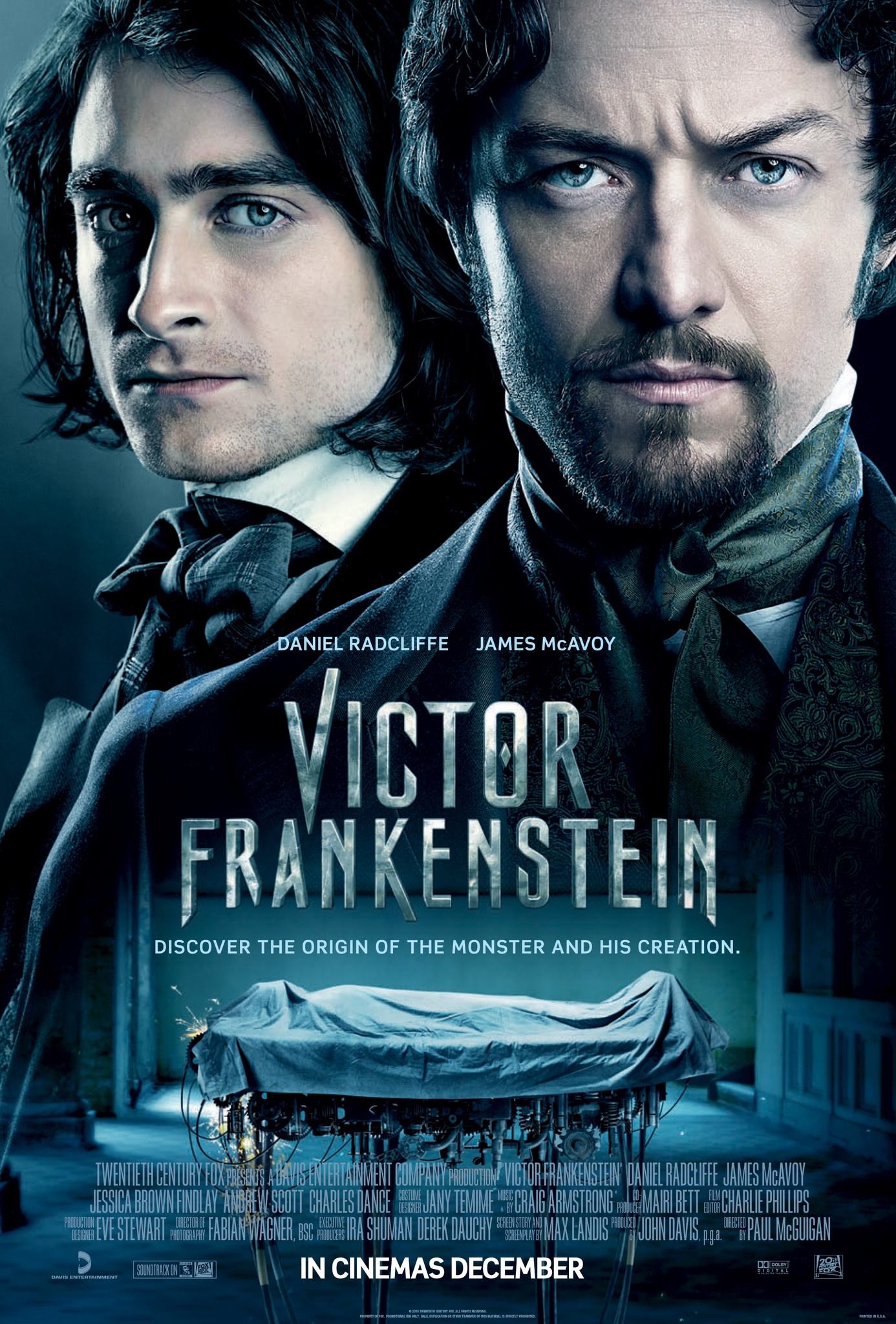Victor Frankenstein (2015) vj Kriss Sweet