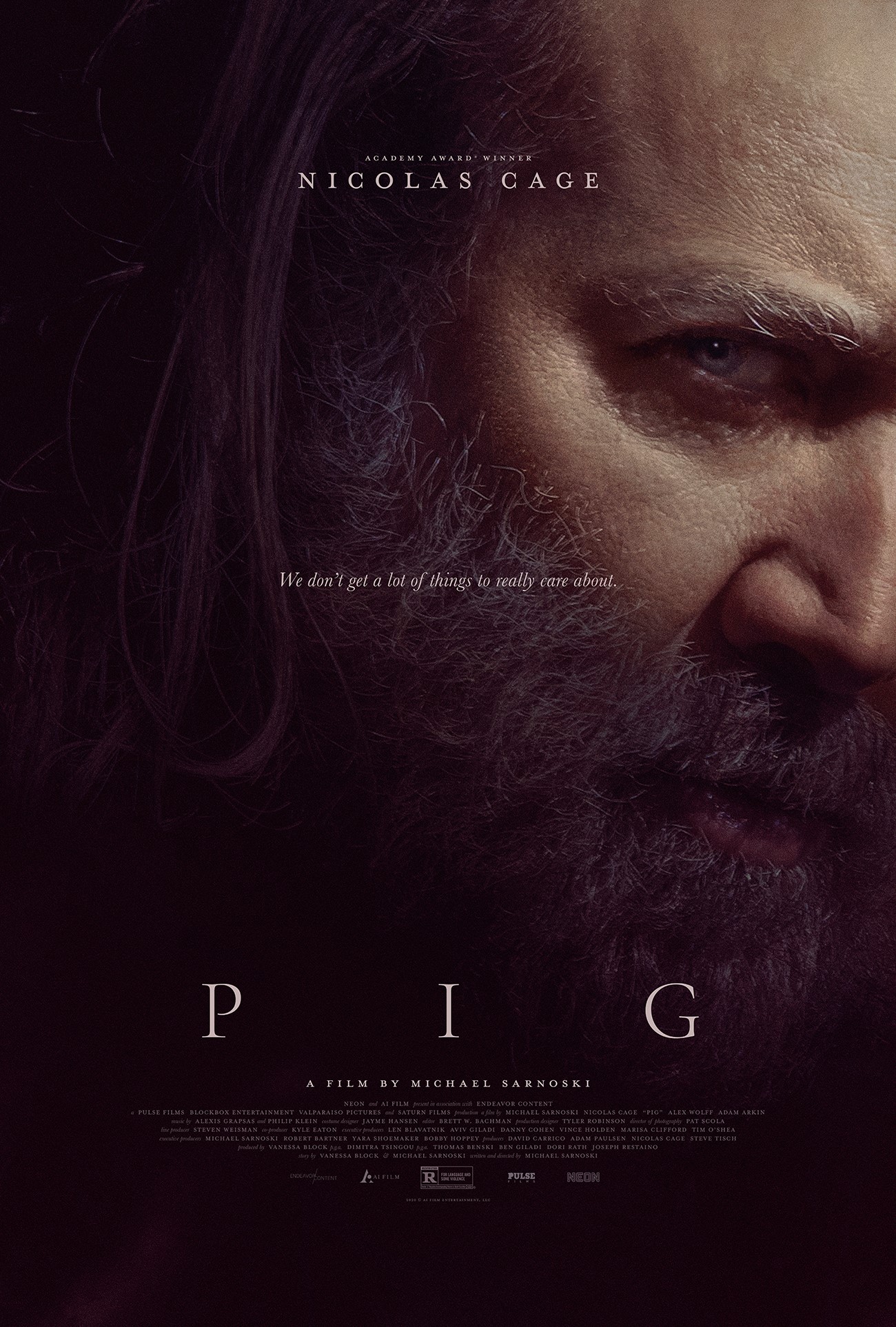 Pig (2021) vj Kevin